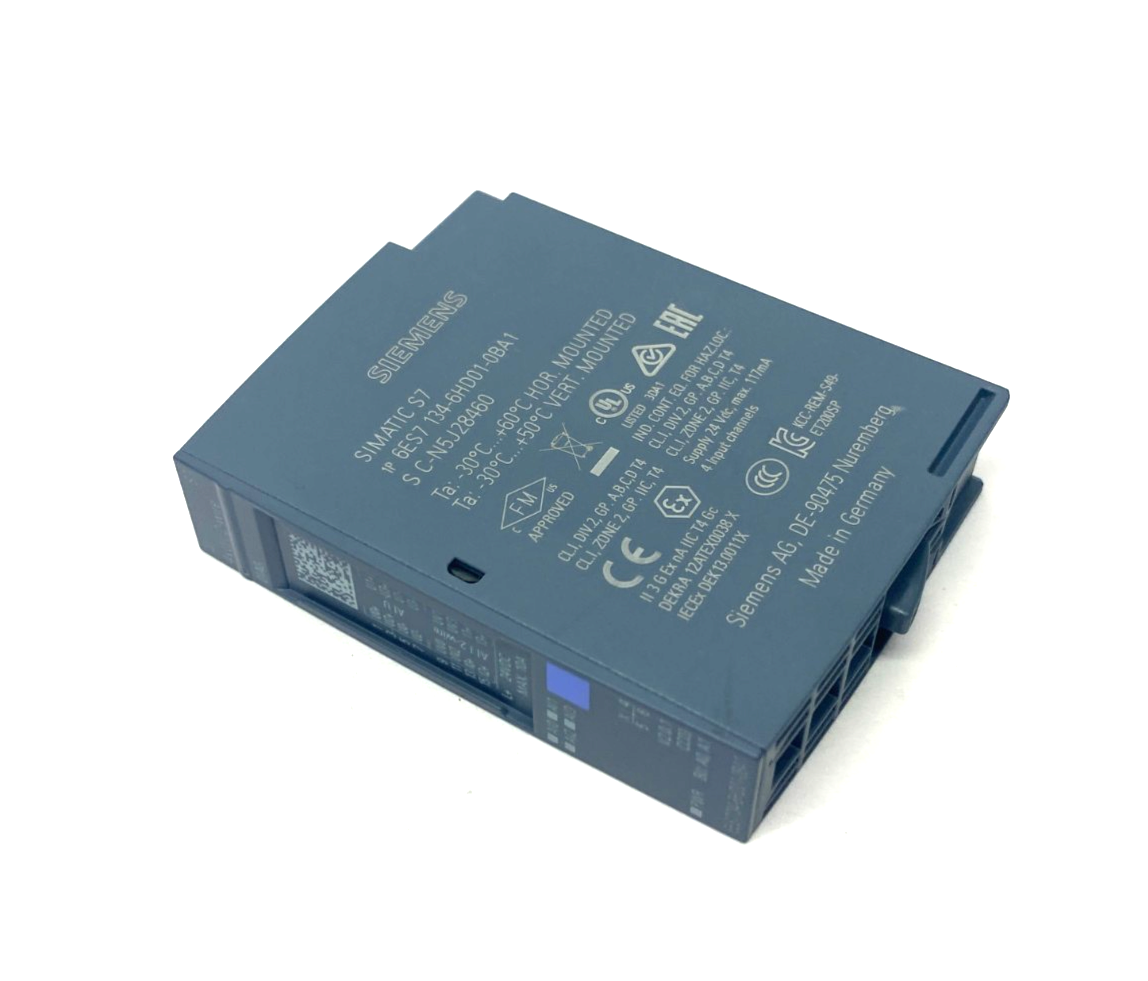 Siemens 6ES7 134-6HD01-0BA1 SIMATIC ET 200SP Analog Input Module AI 4xU/I - Maverick Industrial Sales