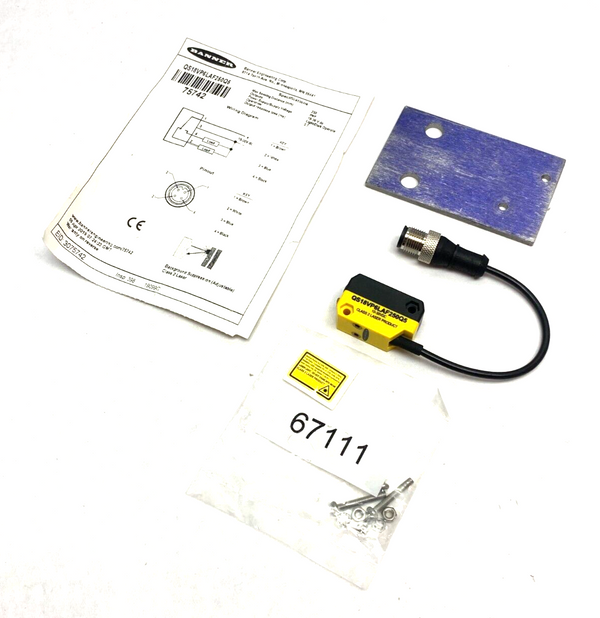 Banner QS18VP6LAF250Q5 WORLD-BEAM All Purpose Photoelectric Sensor 75742