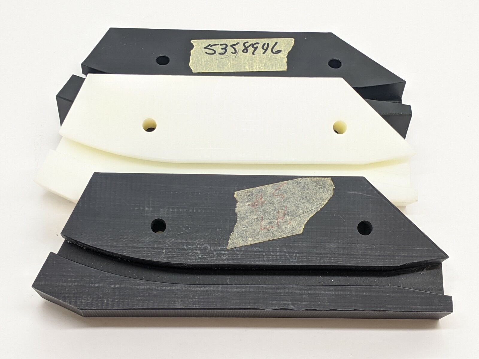 Milled Track Wearstrip 7-1/2" x 1" x 2-1/2" D208C019, 3 PIECE SET - Maverick Industrial Sales