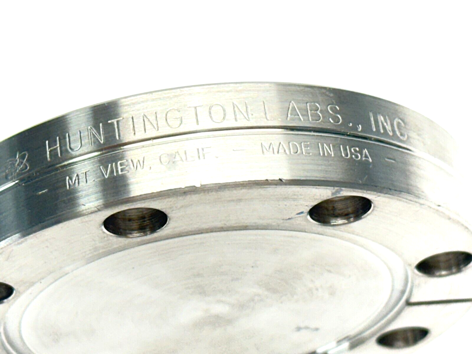 Huntington Labs 337‐000 3-3/8" O.D Vac-U-Flange Blank 8-Bolt - Maverick Industrial Sales