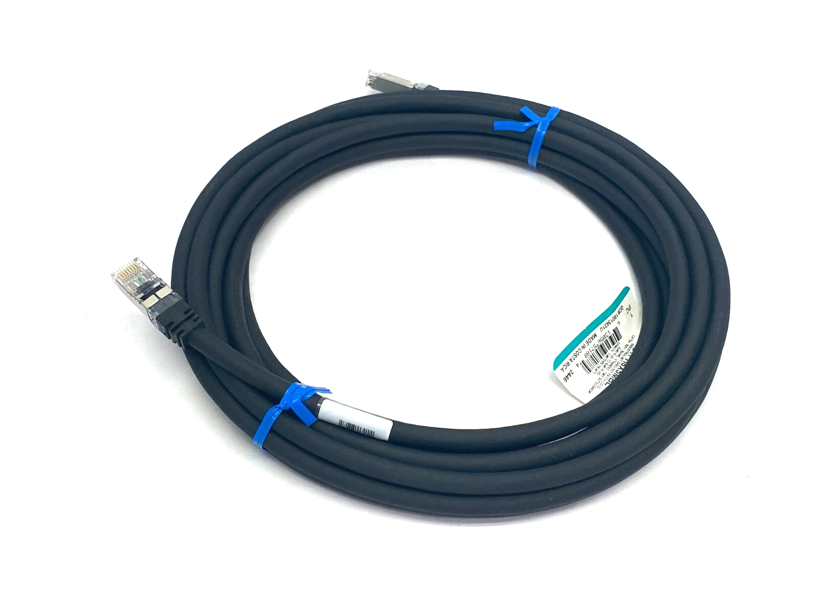Panduit ISTPH6X5MBL Shielded Cat6A Patchcord 600V 5m Black - Maverick Industrial Sales