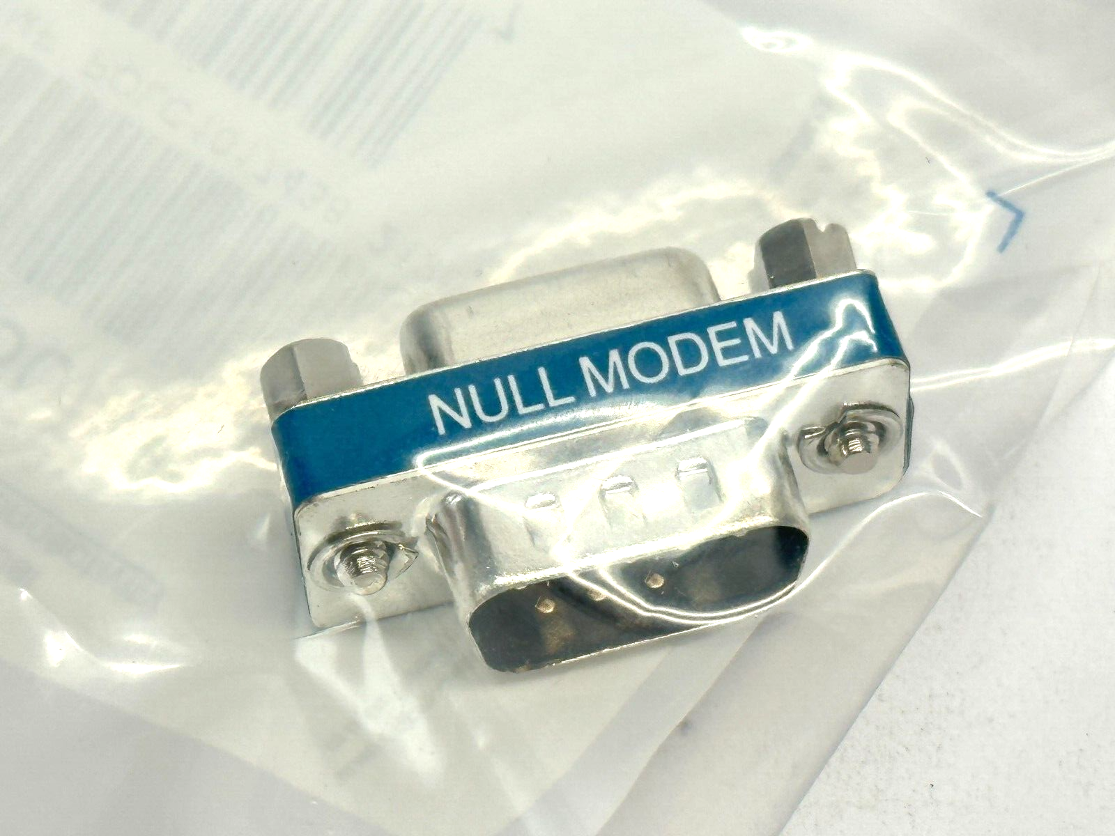 L-Com DMA060MF Slimline Null Modem Adapter DB9 M/F - Maverick Industrial Sales