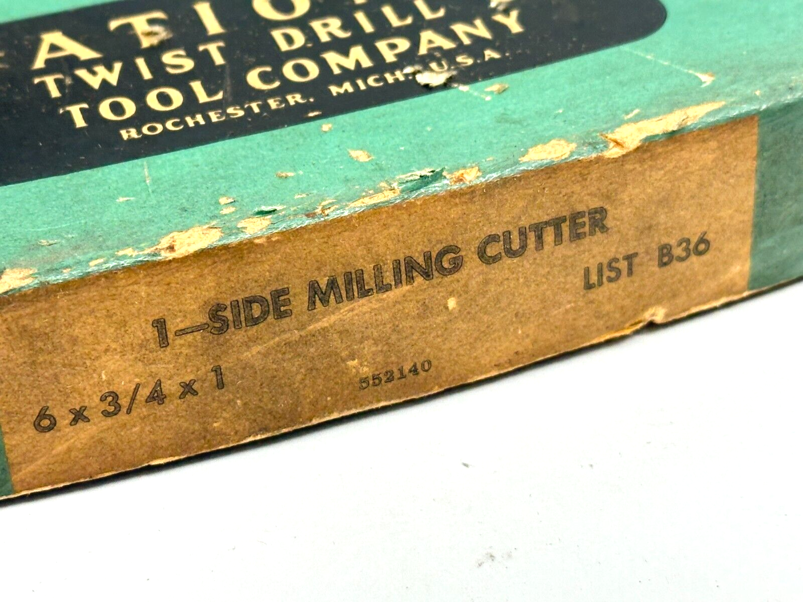 National Twist Drill & Tool Company B36 1-Side Milling Cutter 6x3/4x1" - Maverick Industrial Sales
