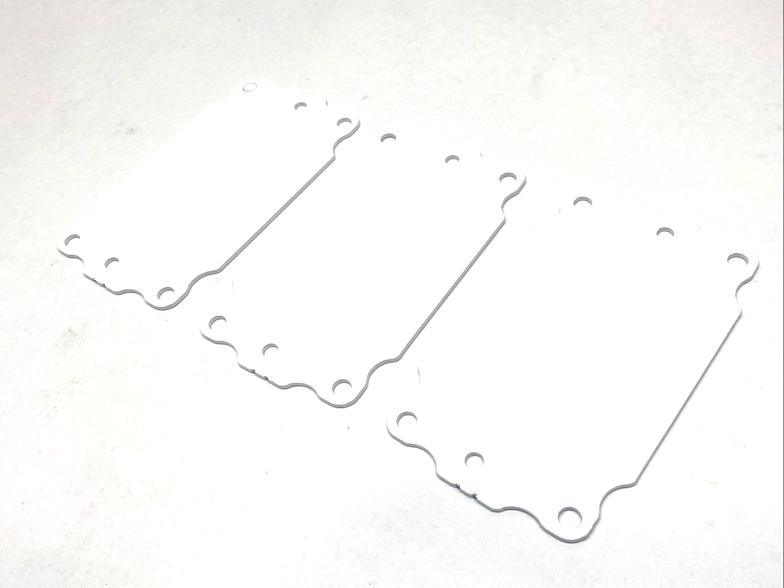 SCE-6P4 | Saginaw Flat Subpanel 5"x3" Steel Back Panel LOT OF 3 - New – Open box - Maverick Industrial Sales