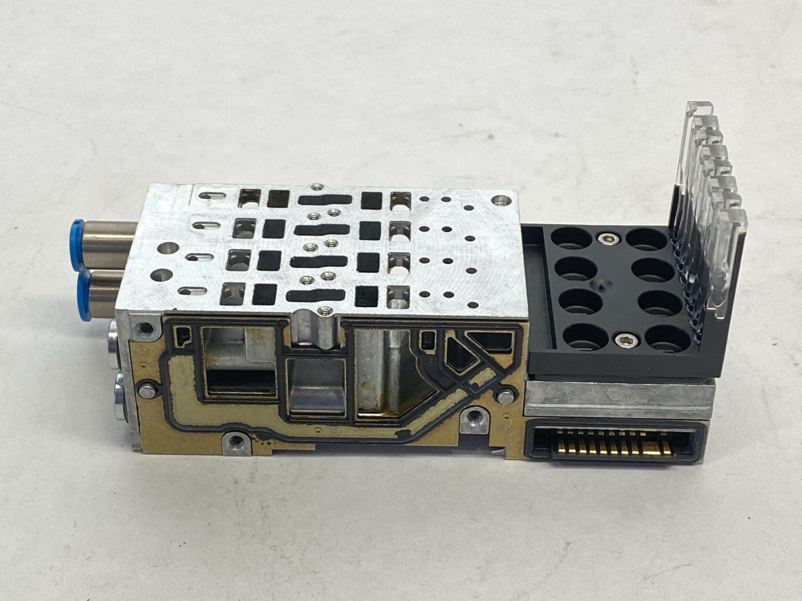Festo VMPA1-FB-EMG-8 Electronic Module 533361 w/ VMPA1-FB-AP-4-1 Sub-Base 533352 - Maverick Industrial Sales