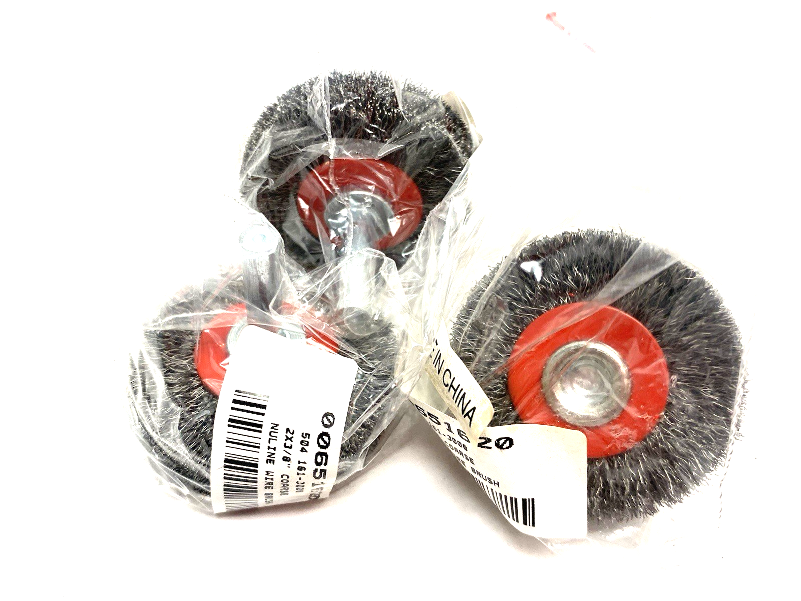 | Value Collection 00651620 Wheel Brush: 2" Wheel Dia, 3/8" Face Width LOF OF 3 - New – Open box - Maverick Industrial Sales