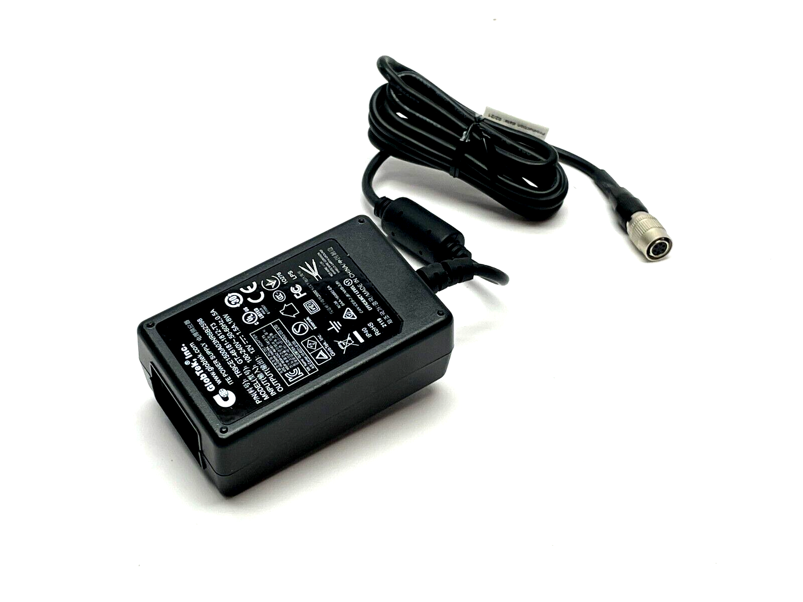 GlobTek 2200000167 Power Supply For Basler 12V 18W - Maverick Industrial Sales