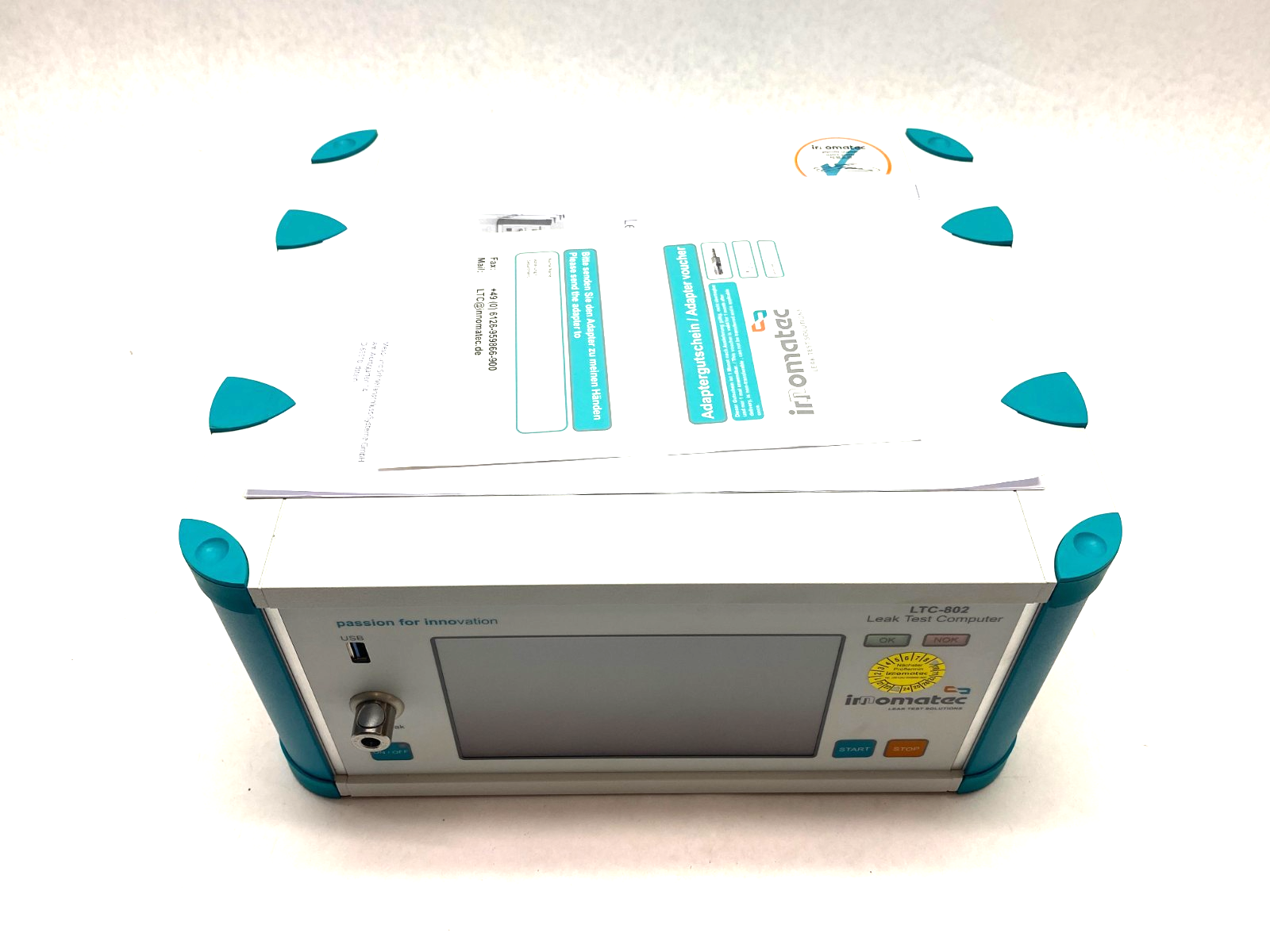 Innomatec LTC-802 Configurable Single Channel Leak Test Computer - Maverick Industrial Sales