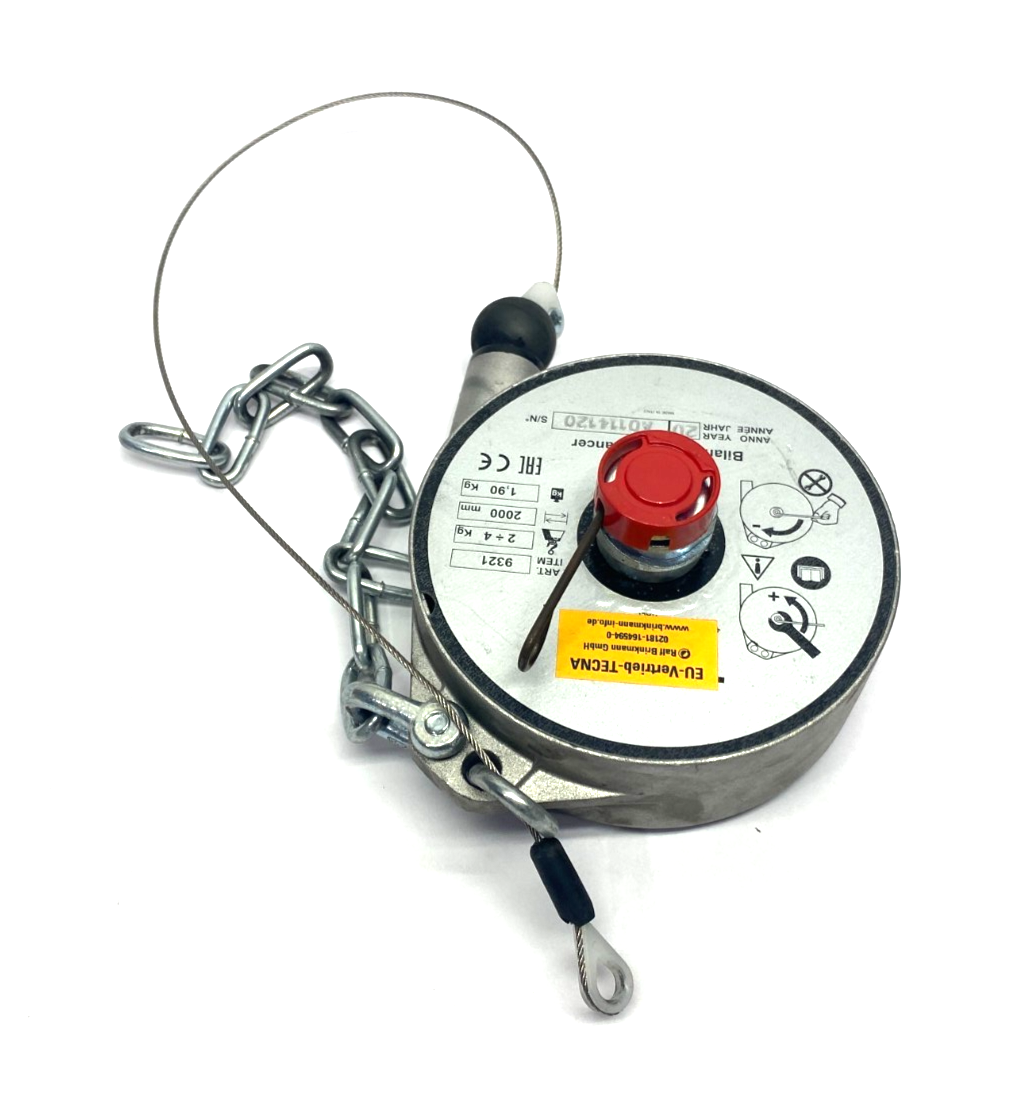 Ralf Brinkmann 9321 Spring Loaded Tool Balancer 0.2 to 3kg - Maverick Industrial Sales