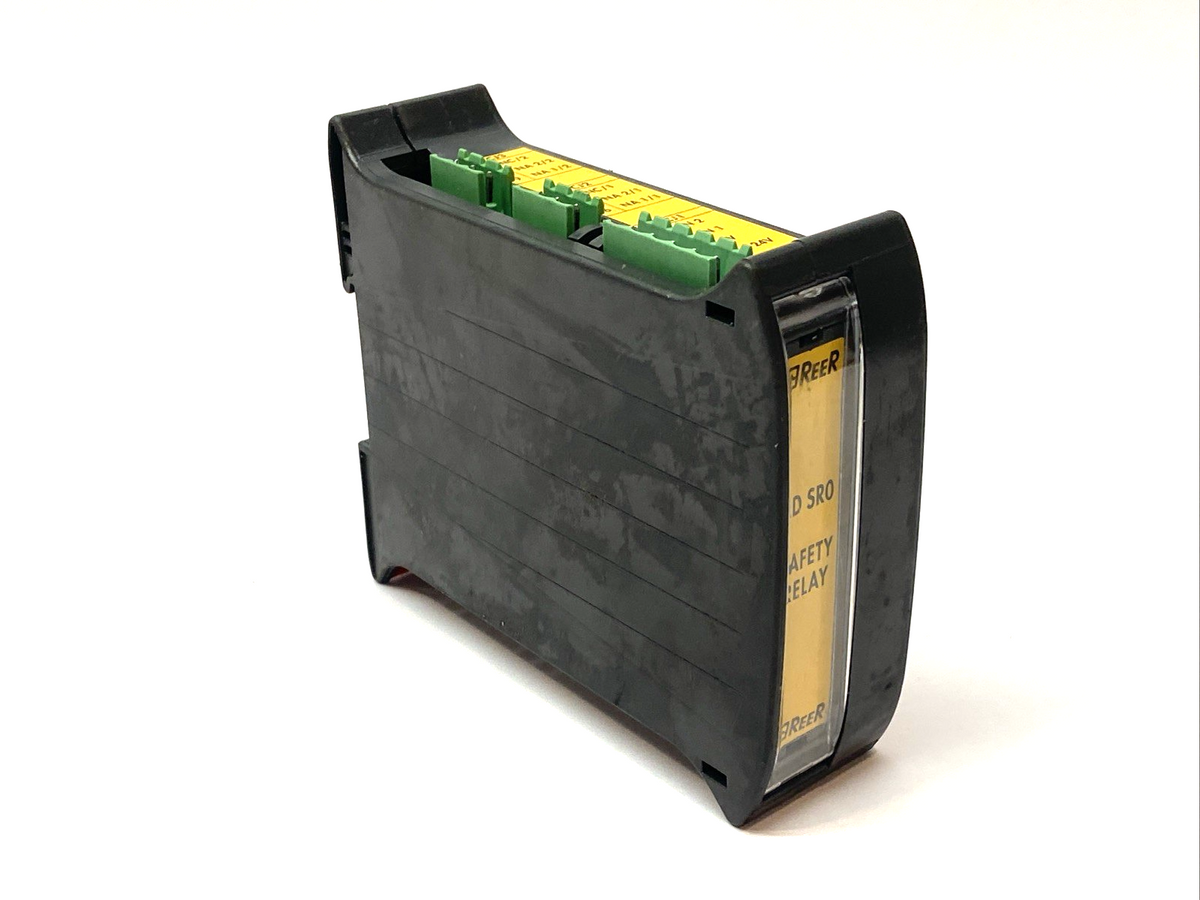 Reer 8016651 Safety Relay AD SR0 250VAC 2A 1.5W IP20 - Maverick Industrial Sales