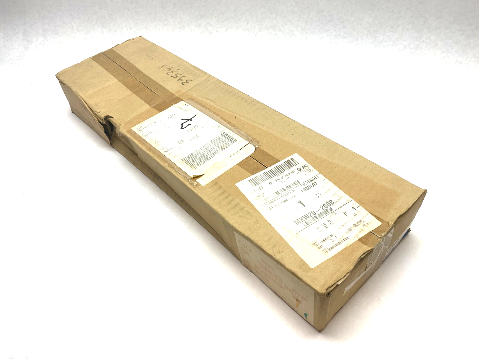 SMC MXW20-200B Guided Cylinder Slide Table, 200mm Stroke - Maverick Industrial Sales