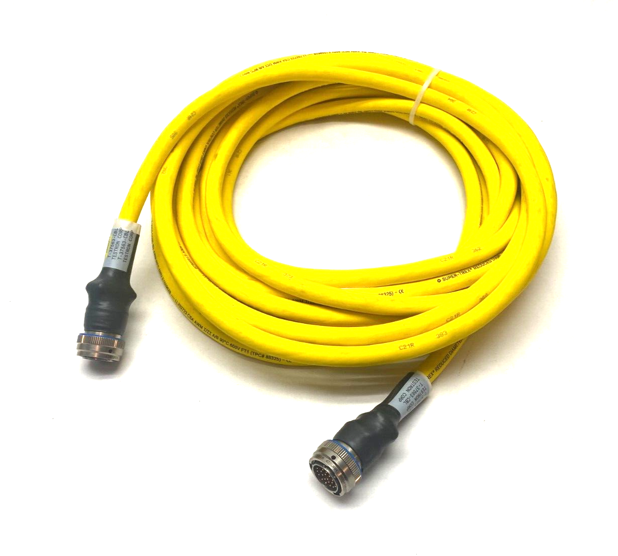 Testron T-37563-CBL Super-Trex Dbl-Ended Control Cable 25-Pin Male to Female - Maverick Industrial Sales