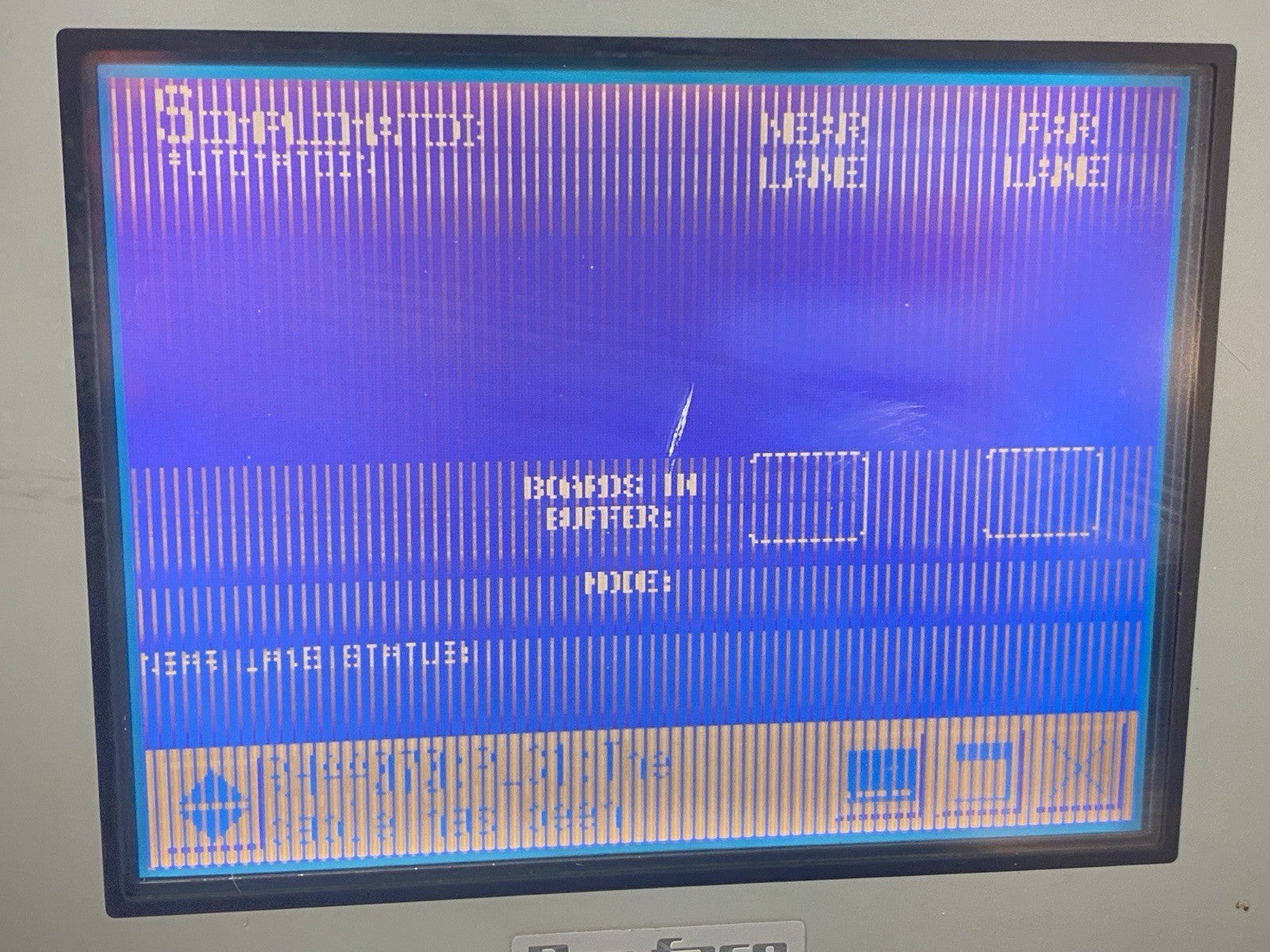 AST3301-B1-D24 | Pro-Face ST3000 Series 5" Operator Panel HMI 3580207-02 - For parts or not working - Maverick Industrial Sales