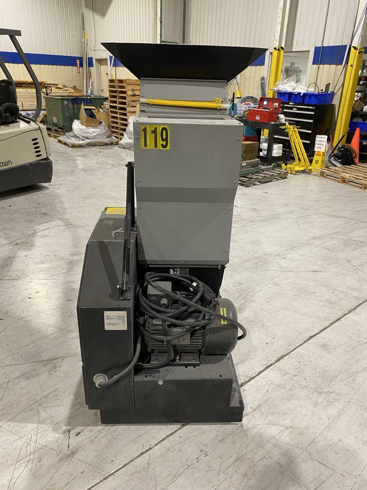 200-36 | Rapid Force Plastic Granulator 460V 3PH - Used - Maverick Industrial Sales