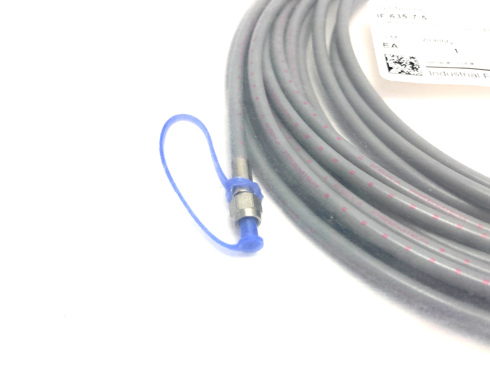 Industrial Fiber Optics IF 635-7-5 Patchcord F/O SERCOS GHTT4001 7.5m - Maverick Industrial Sales