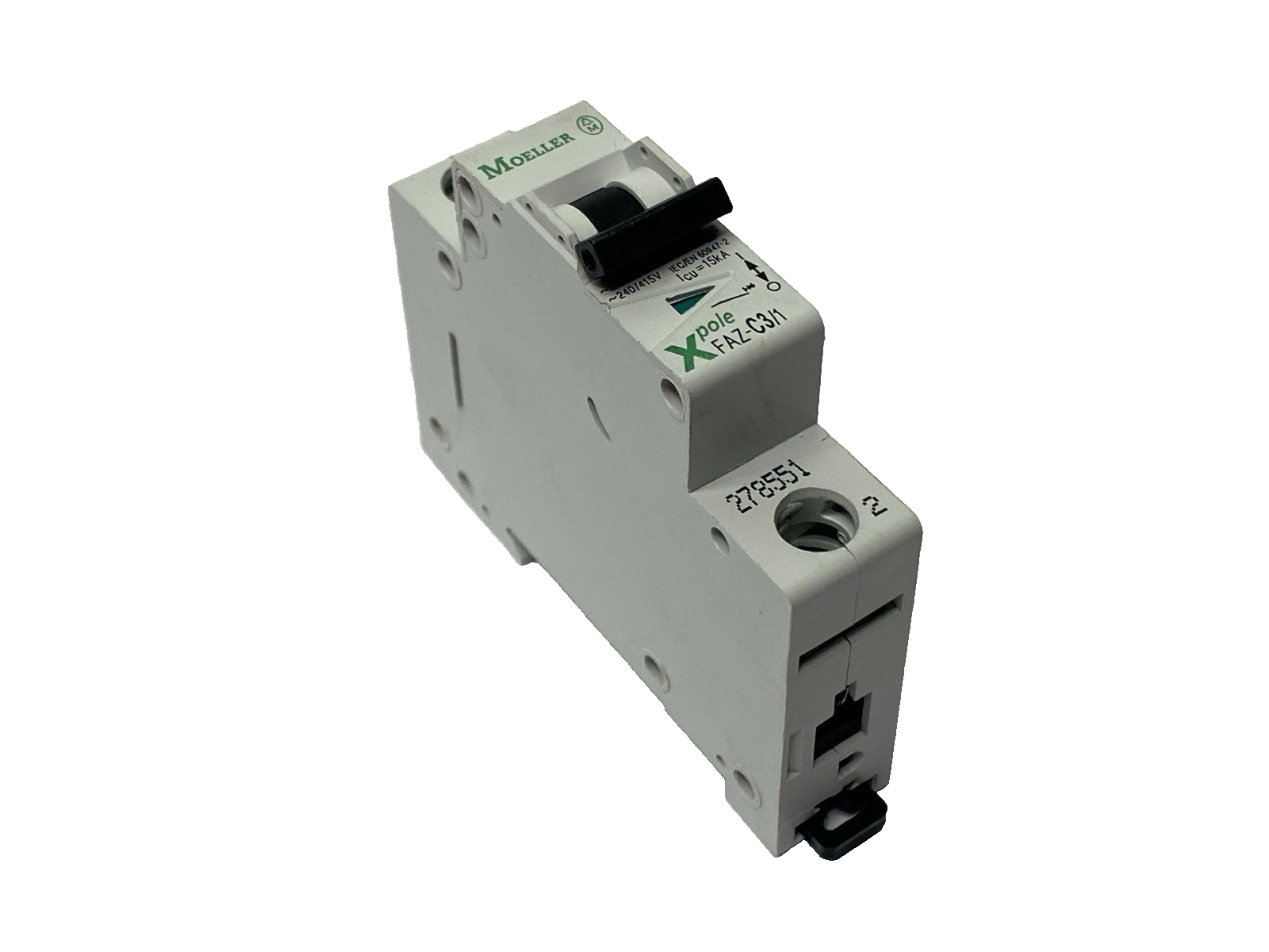 Moeller X Pole FAZ-C3/1 Circuit Breaker 278551 - Maverick Industrial Sales