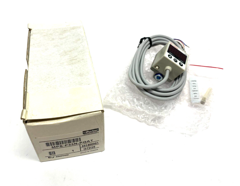 Parker MPS-P33N-PGAT Single Color Panel Mount Pressure Sensor - Maverick Industrial Sales