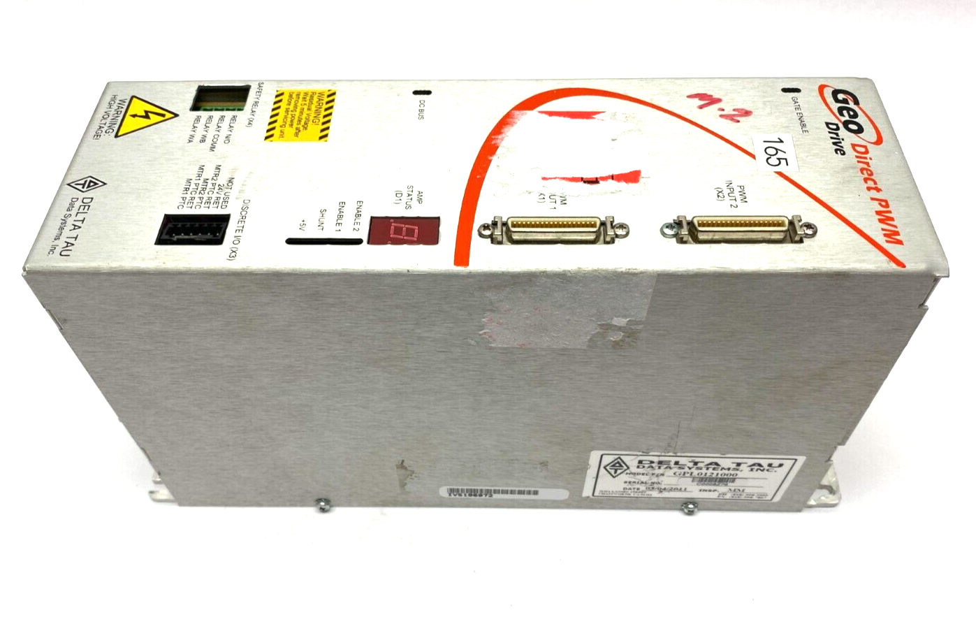 Delta Tau GPL0121000 Geo Drive Direct PWM Power Supply w/ LED Readout - Maverick Industrial Sales