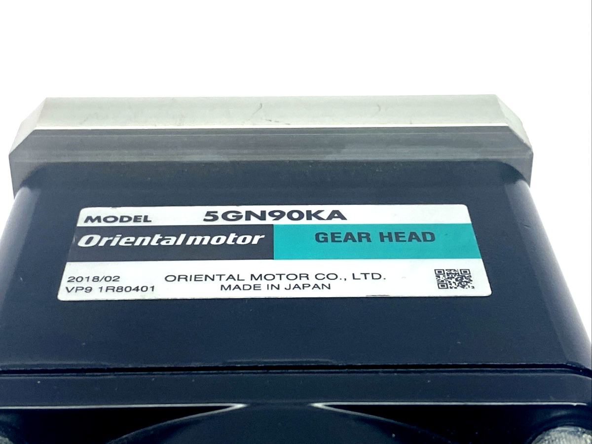 5IK40GN-SH | Oriental Motor 40W 3PH AC Motor 1/19 HP, 5GN90KA 90:1 Gearhead - Used - Maverick Industrial Sales