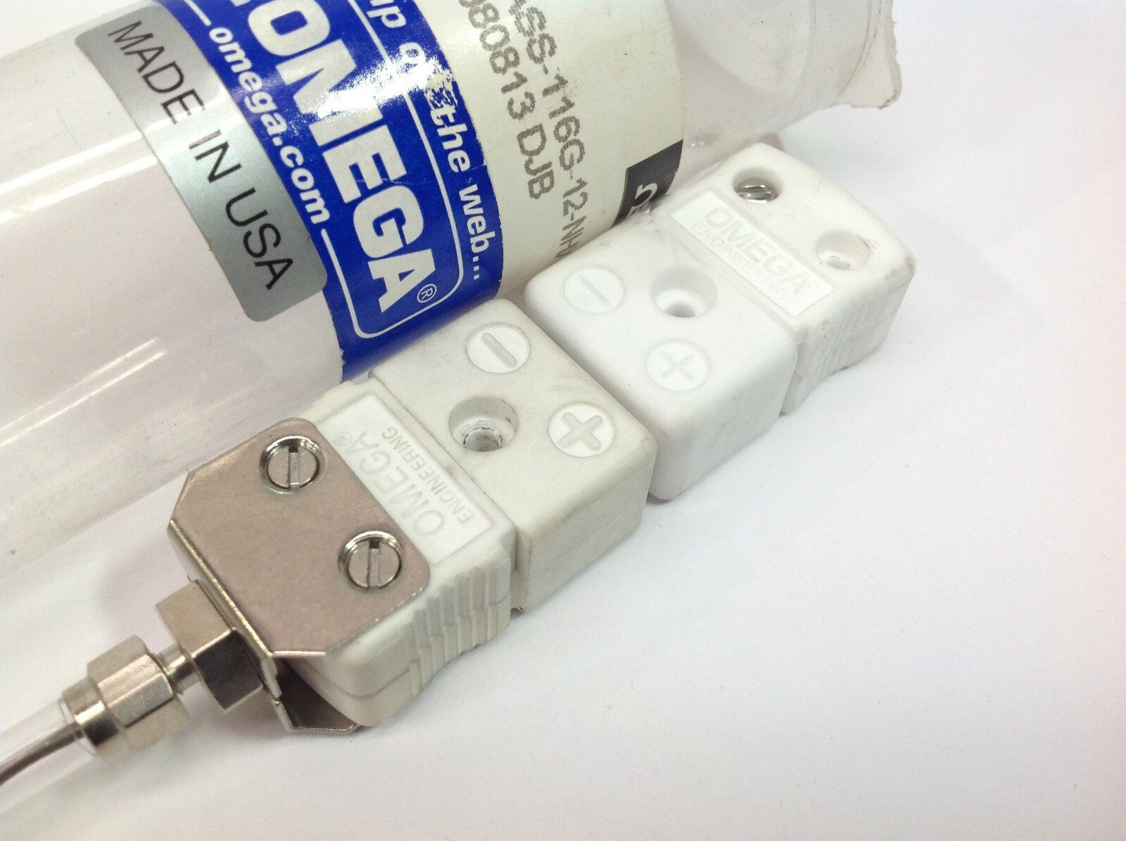 Omega CASS-116G-12-NHX Thermocouple Probe Quick Disconnect - Maverick Industrial Sales