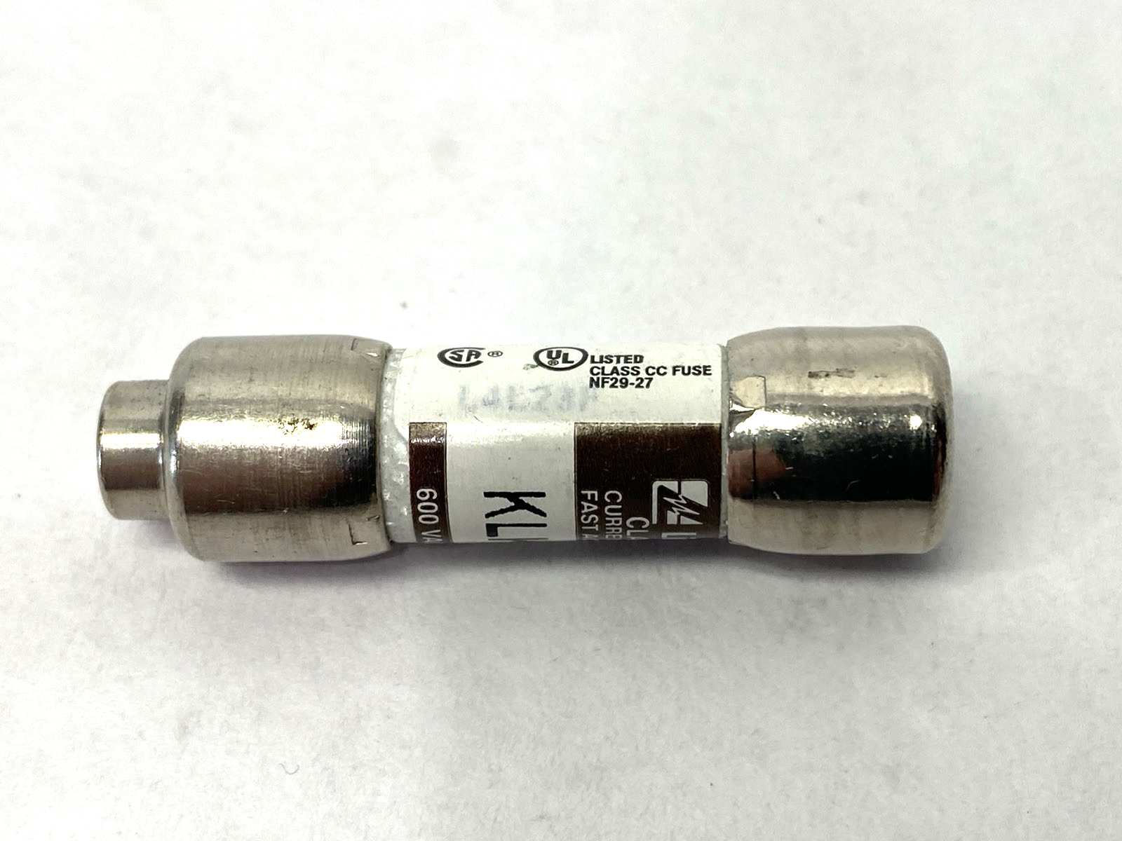 Littelfuse KLKR003 Fast Acting Midget Fuse Class CC 600V 3A LOT OF 3 - Maverick Industrial Sales