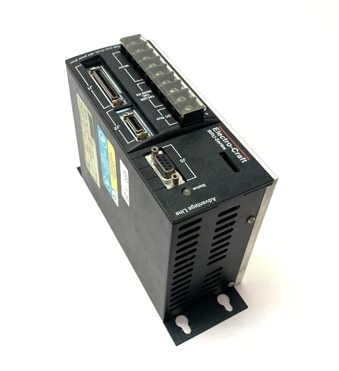 Electro-Craft 47203001/005 BRU Ser Advantage Line Servo Drive 1-Phase 9101-1566 - Maverick Industrial Sales