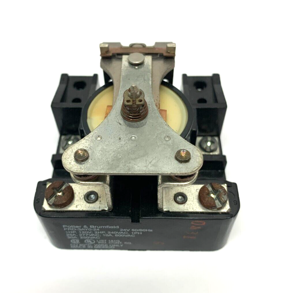 Potter & Brumfield PRD-3AY0-24 Electromechanical Single Pole Relay - Maverick Industrial Sales