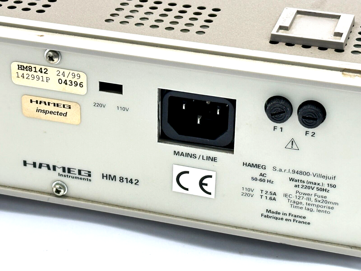 HM 8142 | Hameg Programmable Power Supply - Used - Maverick Industrial Sales