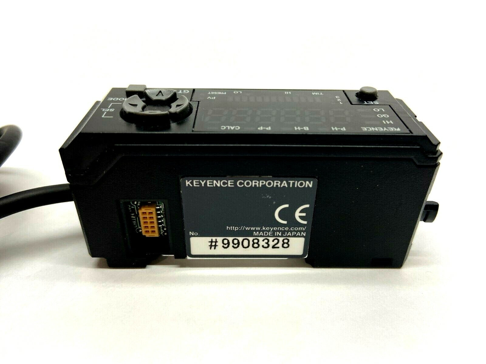 Keyence GT-72AP Fiber Sensor Amplifier MISSING COVER - Maverick Industrial Sales
