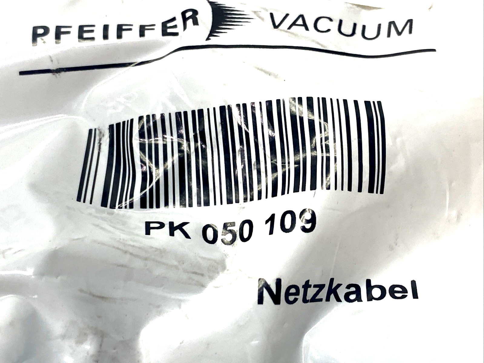 PK 050 109 | Pfeiffer Mains Power Cable, MVP 035-2 - New - Maverick Industrial Sales