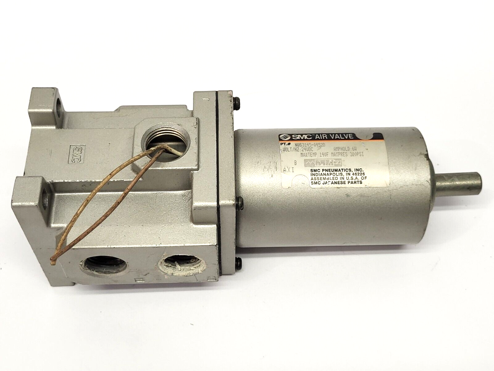 SMC NVS3145-04520 Pneumatic Air Valve - Maverick Industrial Sales
