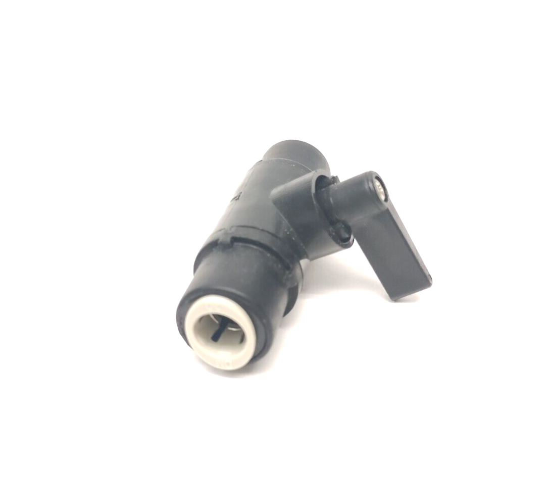4757K22 PVC Pneumatic On/Off Valve, Push-To-Connect For 3/8" Tube OD LOT OF 2 - Maverick Industrial Sales