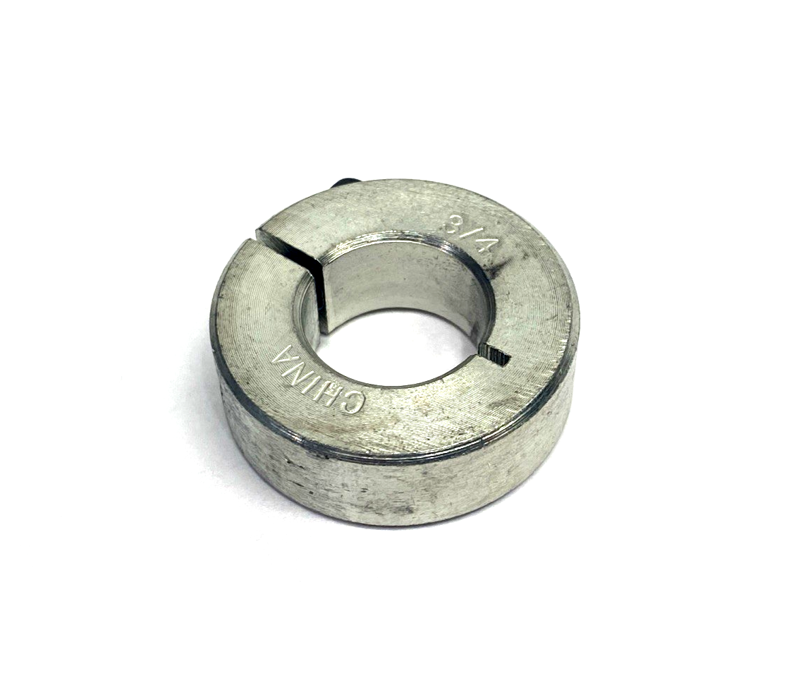 3/4in Shaft Collar | 1-Piece Clamping Shaft Collar 3/4" Bore x 1/2" Wide LOT OF 13 - New – Open box - Maverick Industrial Sales