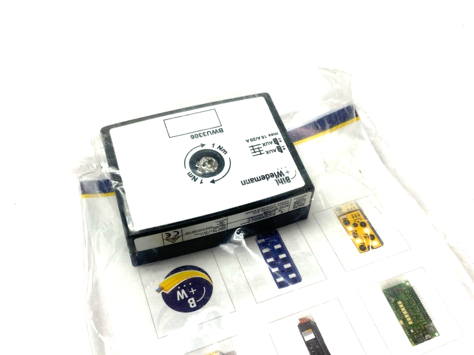 Bihl+Wiedemann BWU3306 Passive Distributor 16A/20A Profile Cable Branch 17111 - Maverick Industrial Sales