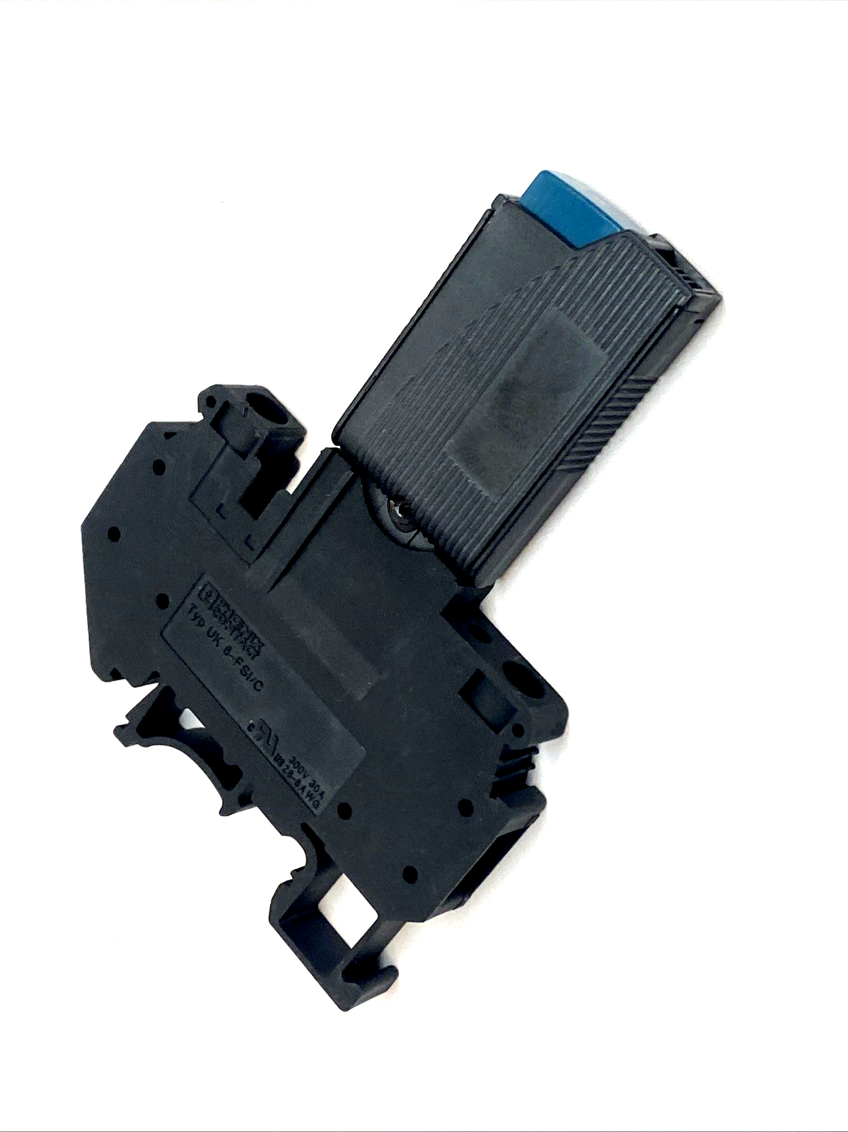 UK 6-FSI/C | Phoenix Contact Fuse Terminal Block 30A Din Rail W/ TCP 1.0 - Used - Maverick Industrial Sales