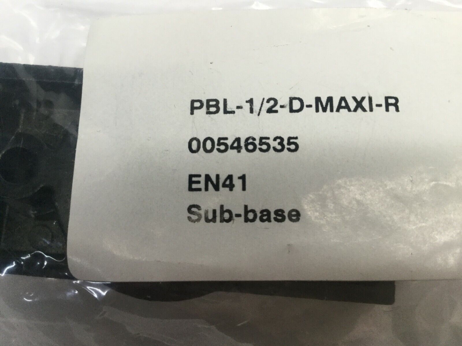 Festo PBL-1/2-D-MAXI-R Sub Base 00546535 - Maverick Industrial Sales