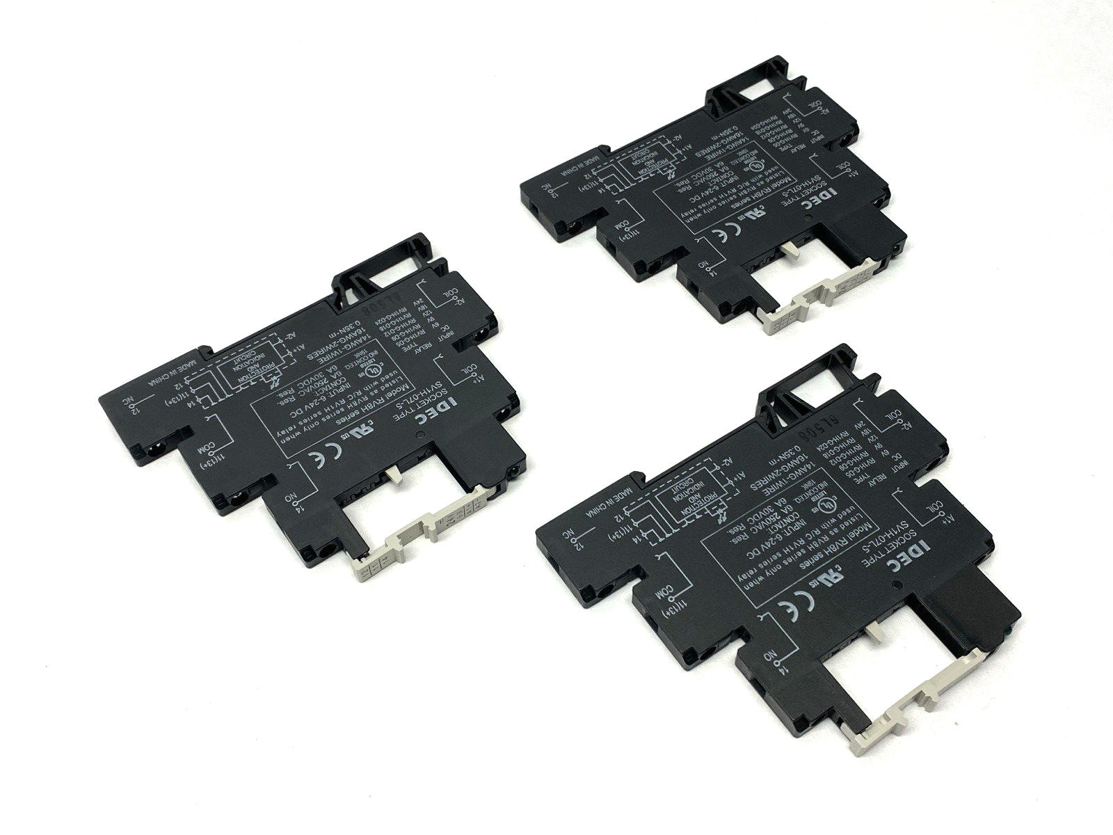 Idec SV1H-07L-5 Socket Type Interface Relay LOT OF 3 - Maverick Industrial Sales