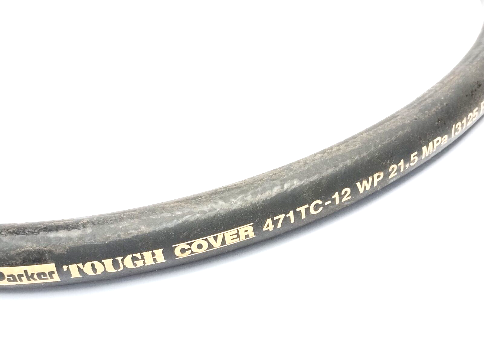 Parker 471TC-12 Tough Cover Hydraulic Hose Male To Female 2500-5800PSI 7FT - Maverick Industrial Sales