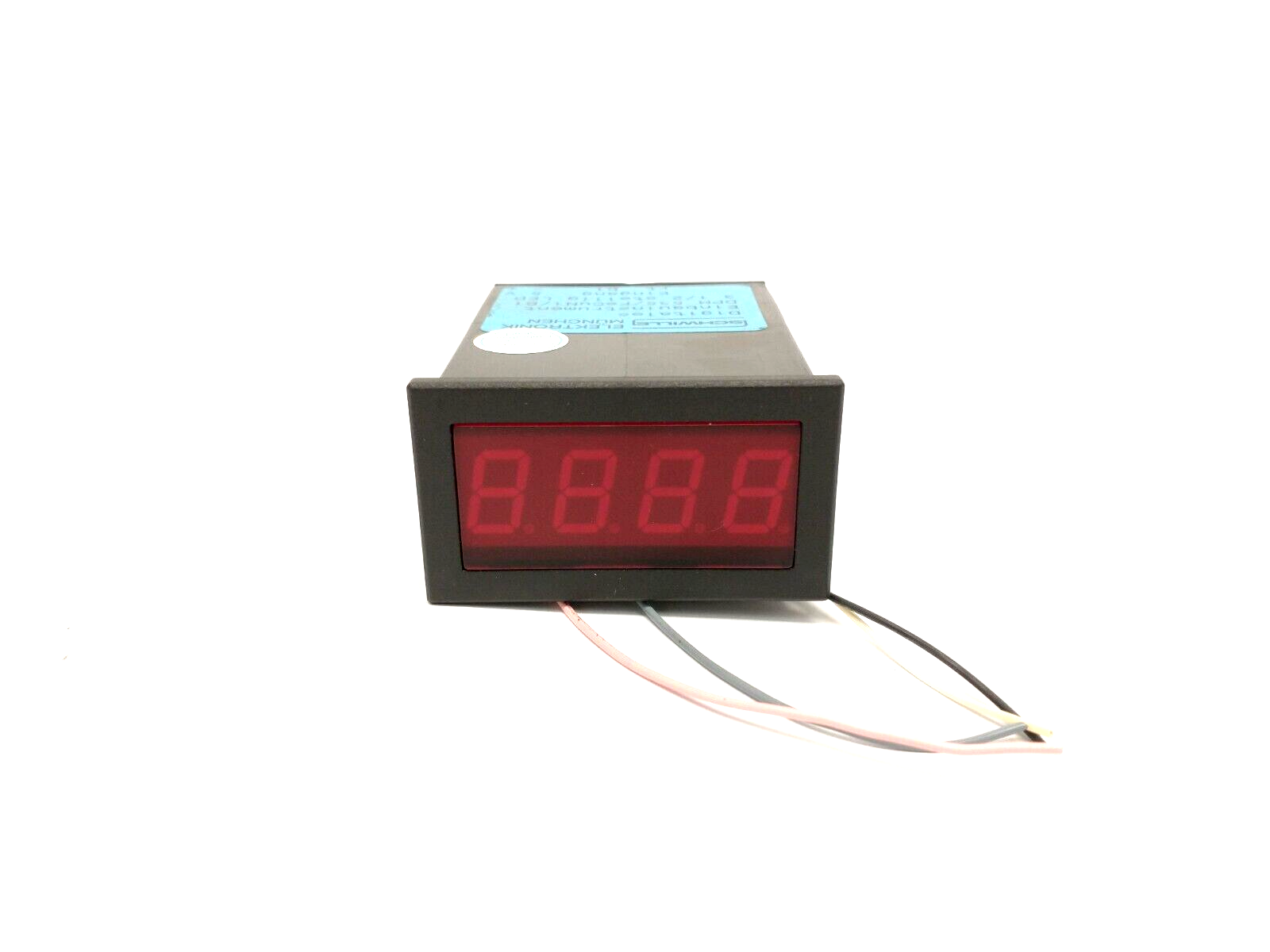 Schwille Elektronik DPM 535 B1 LED Digital Panel Meter 5V 3-1/2 Digit - Maverick Industrial Sales