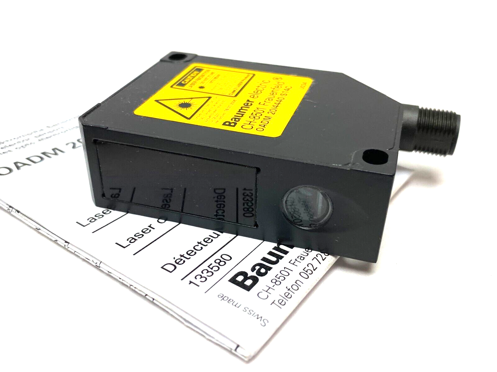 Baumer OADM 20I4440/S14C Teach-In: Button Distance Sensor 30~70mm 11077730 - Maverick Industrial Sales