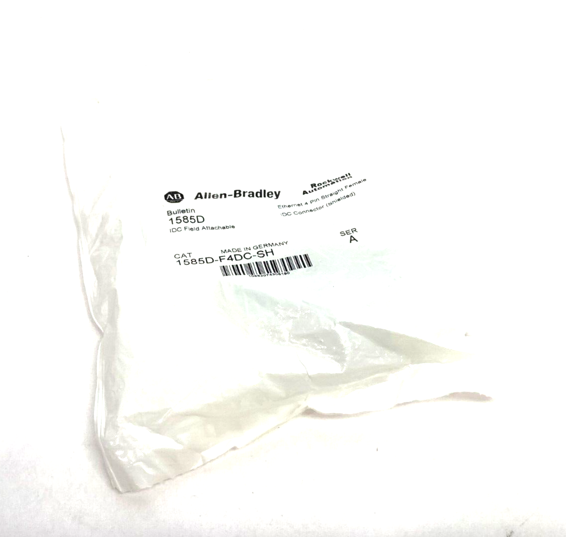 Allen Bradley 1585D-F4DC-SH Ser. A Field Attachable Ethernet IDC Connector 4-Pin - Maverick Industrial Sales