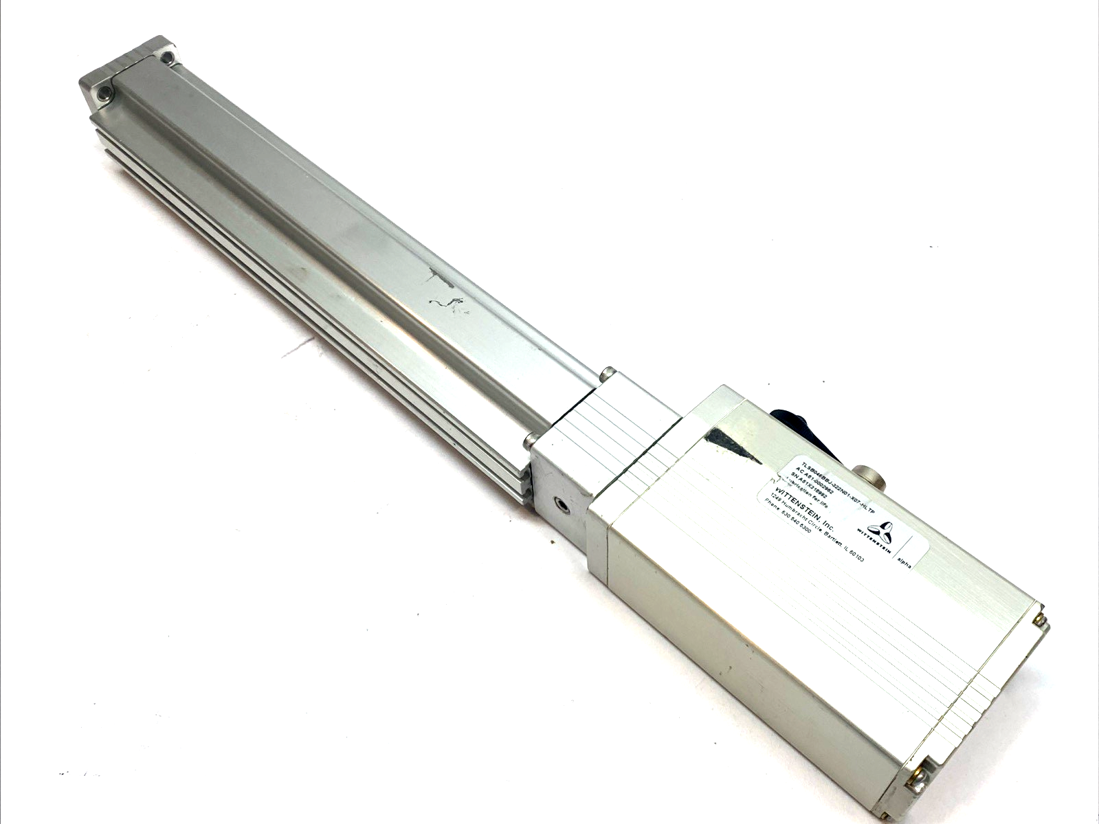 TLSB046BBJ-322N01-X07-HLTP | Wittenstein Servo Linear Actuator Cylinder - For parts or not working - Maverick Industrial Sales