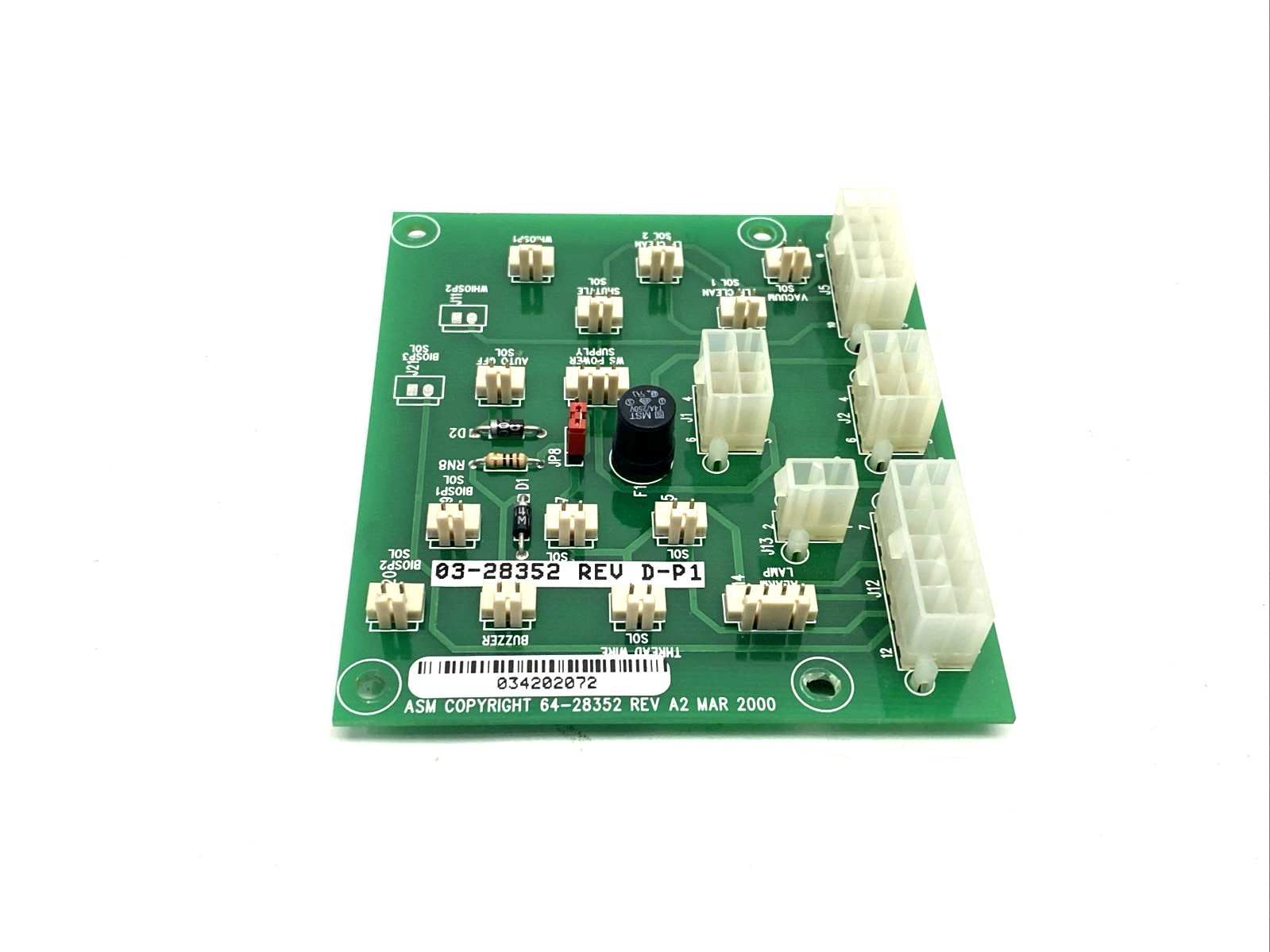 03-28352 | ASM Rev. D-P1 Circuit Board For ASM Eagle 60 Bonder - Used - Maverick Industrial Sales