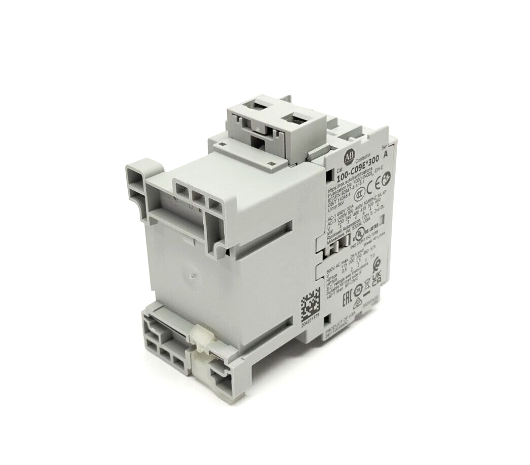 100-C09EJ300 | Allen Bradley Ser. A Contactor, 9A 3P 24VDC - New - Maverick Industrial Sales