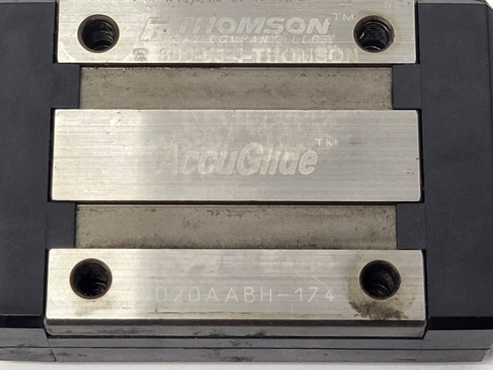 Thomson RD20HL0408 Accuglide Linear Rai 41mm w/ CD20AABH-174 Ball Carriage - Maverick Industrial Sales
