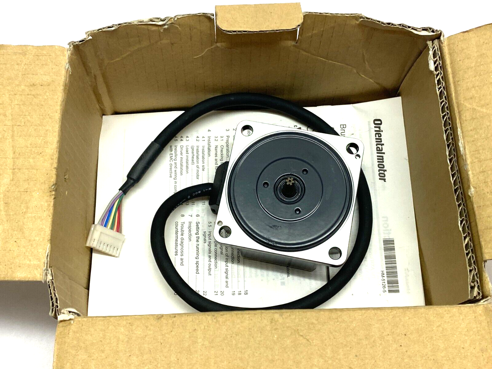 Oriental Motor AXH450KC-GFH Brushless DC Motor Head 2500rpm 50W IP65 - Maverick Industrial Sales