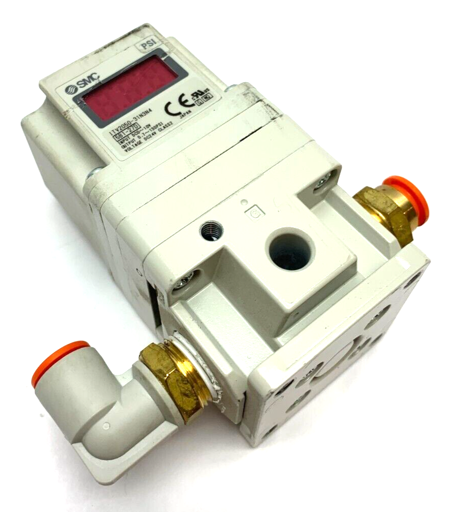 SMC ITV2050-31N3N4 Electro-Pneumatic Regulator 5B1-27D CHIP IN CONNECTOR - Maverick Industrial Sales