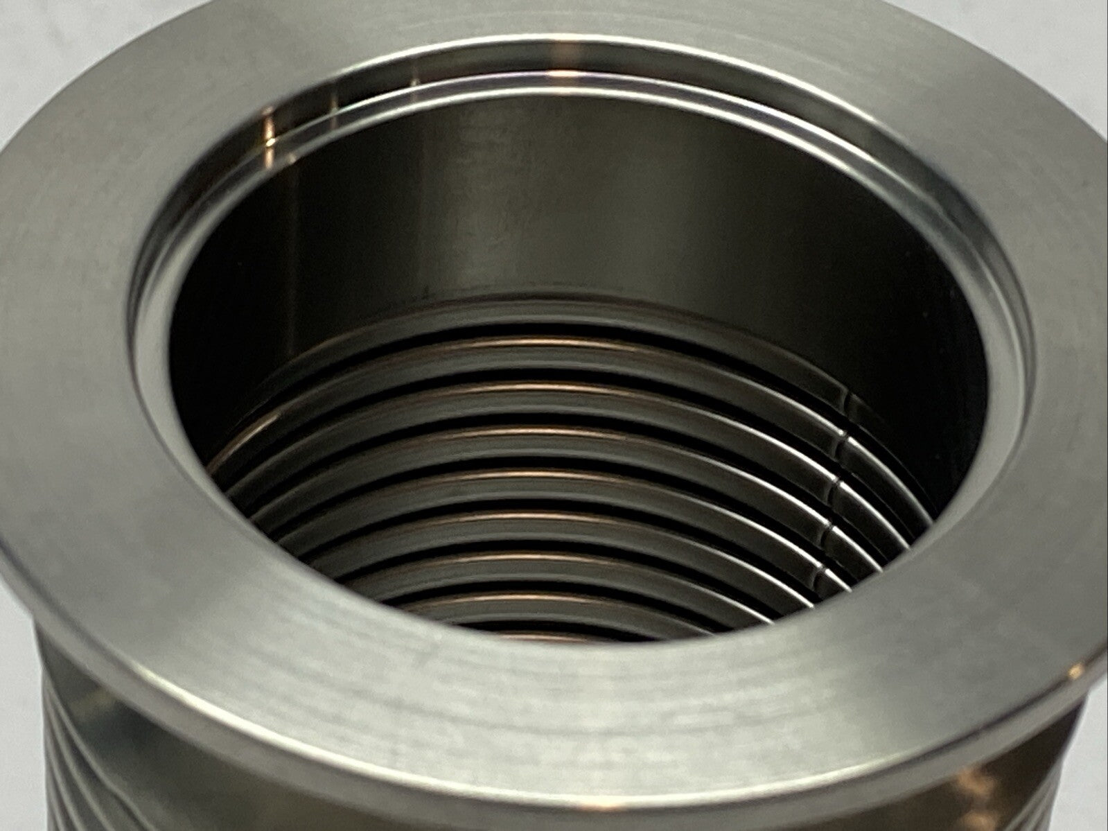 Flexible Bellows Stainless Steel 110mm Length 75mm OD 47mm ID - Maverick Industrial Sales