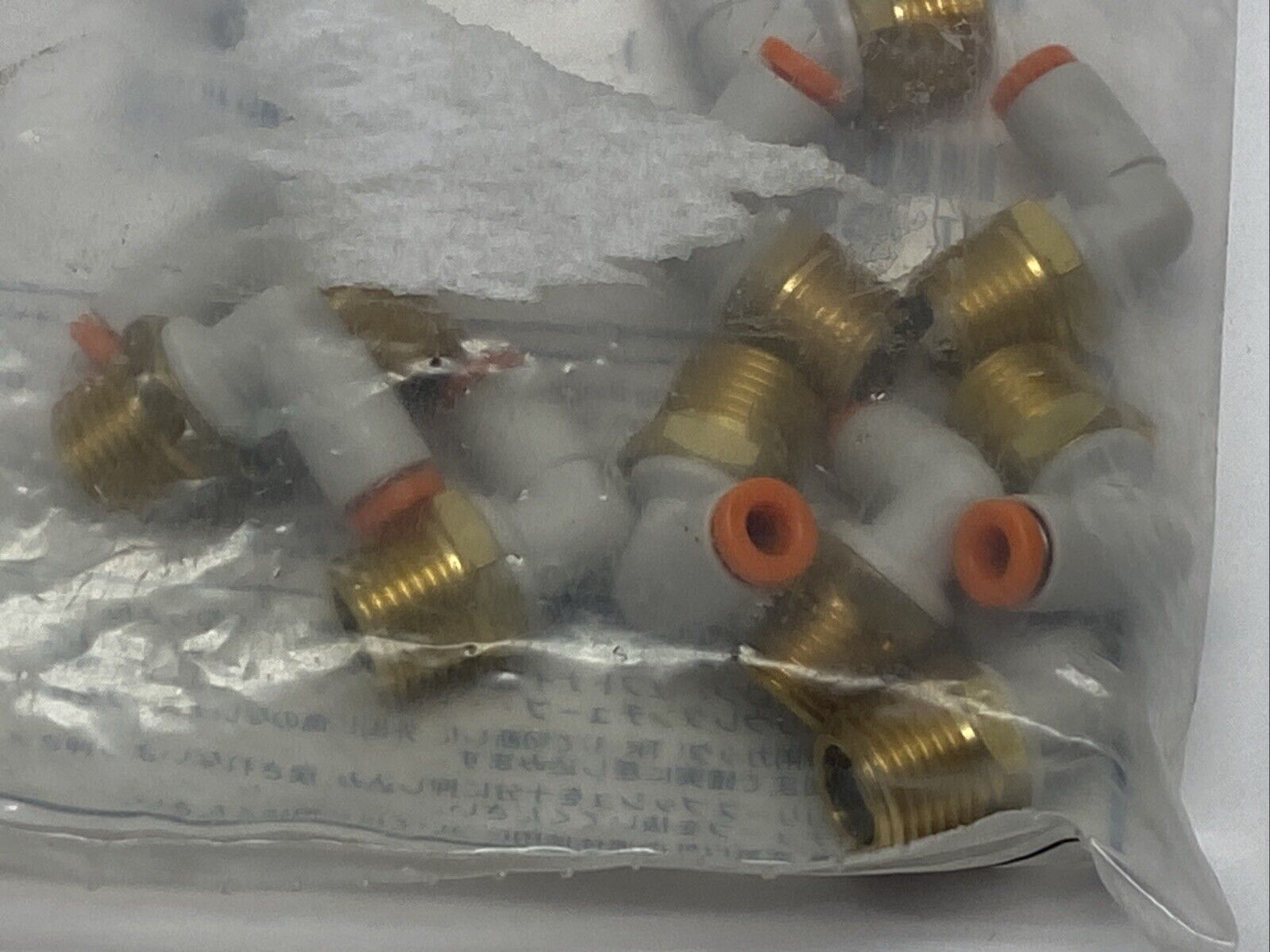 SMC KQ2L01-34A Elbow Fitting Male 1/8" OD Tube 1/8" NPT PKG OF 10 - Maverick Industrial Sales