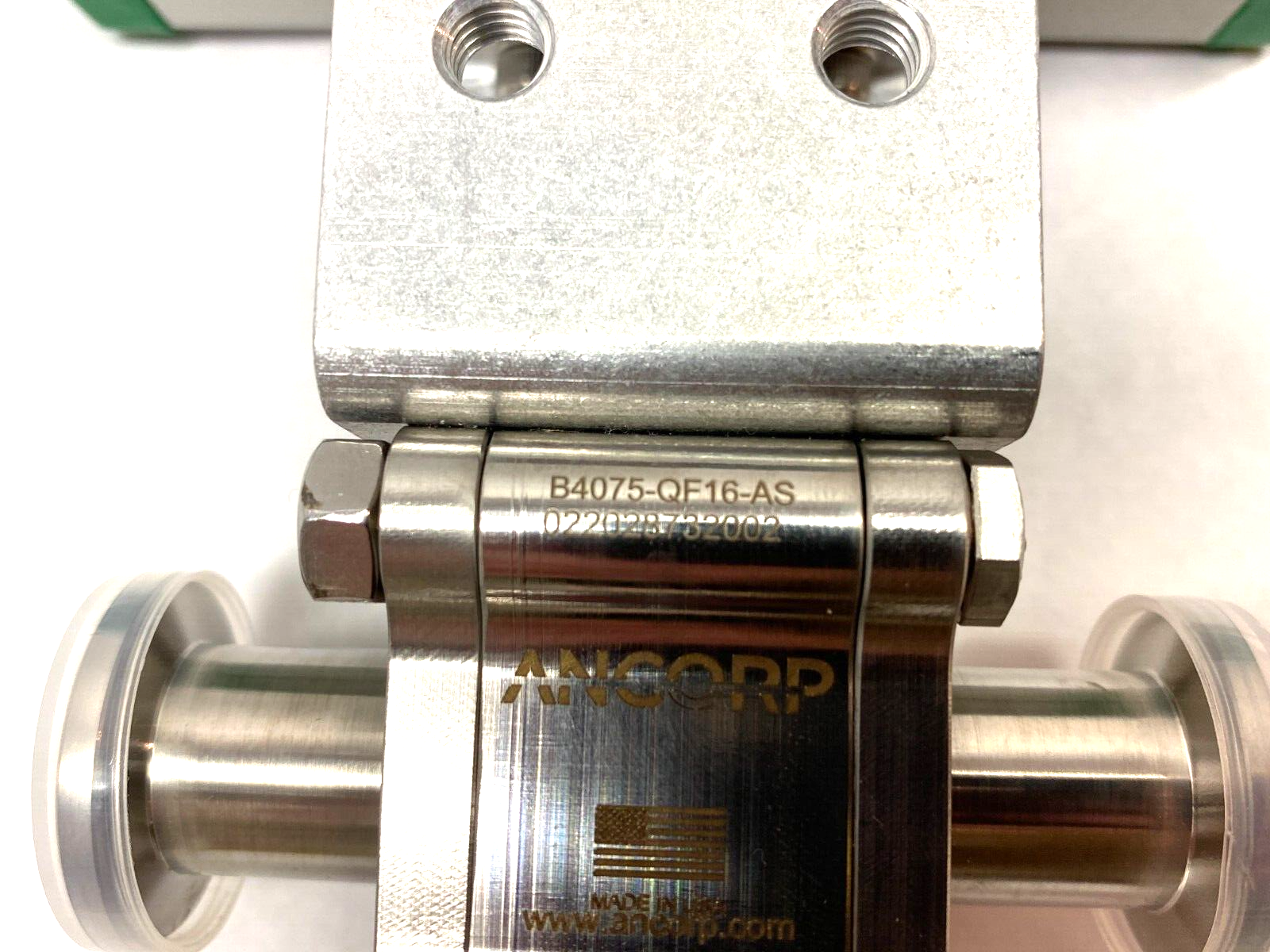 Actuatech Ancorp B4075-QF16-AS Pneumatic Ball Valve 3/4" B Series - Maverick Industrial Sales